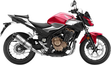 honda cb 500 hornet [LEOVINCE] – LV One Evo slip-on silencer made of stainless steel - 0