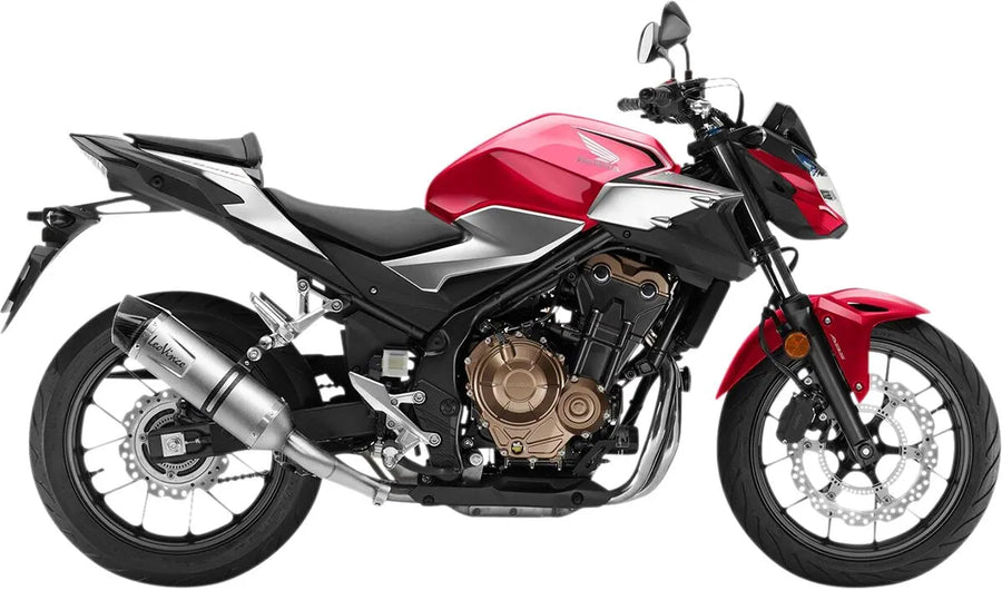 honda cb 500 hornet [LEOVINCE] – LV One Evo Slip-On Schalldämpfer aus Edelstahl