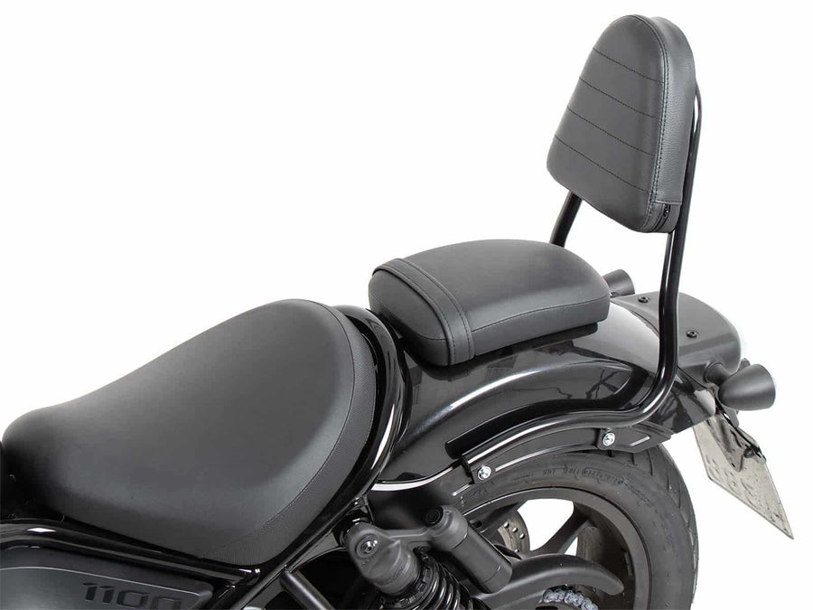 Honda CMX 1100 Rebel [2025] - Sissybar ohne Gepäckbrücke schwarz glanz Rohrausführung