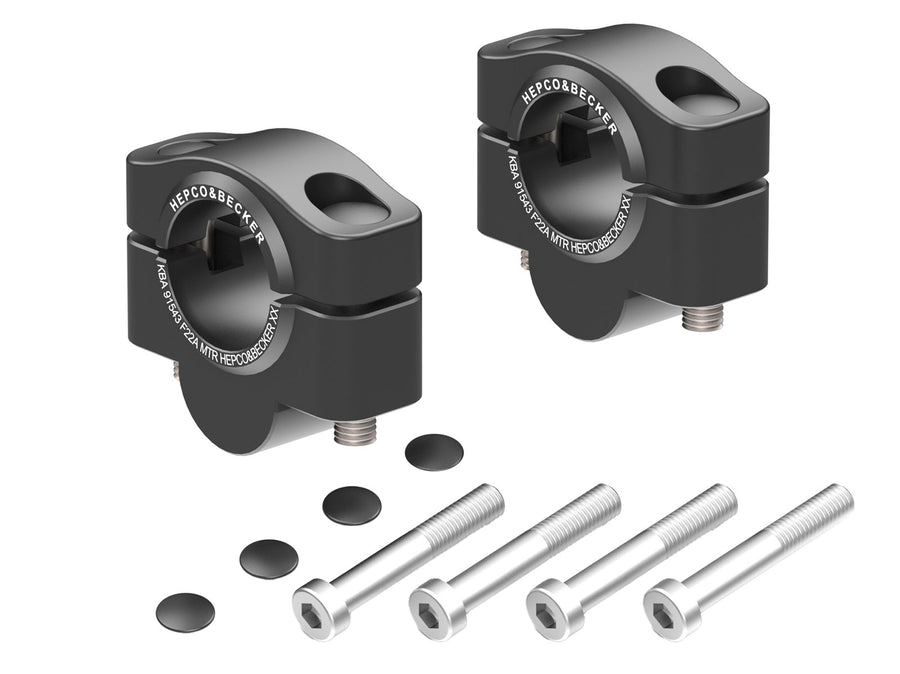 Suzuki V-Strom 1050 [2020-2026] - Lenkererhöhung 20 mm / Ø 28,6 mm / schwarz