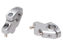 Honda VFR 800 X Crossrunne [2011-2014] - Lenkererhöhung 30/21 mm / Ø 22,2 mm / silber