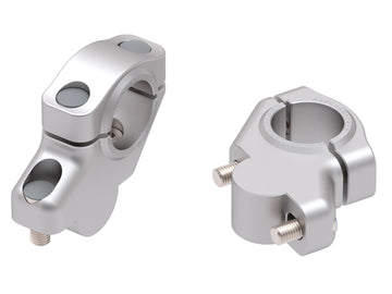 Honda CB 1000 R [2011-2016] - handlebar risers 30/21 mm / Ø 28.6 mm / silver