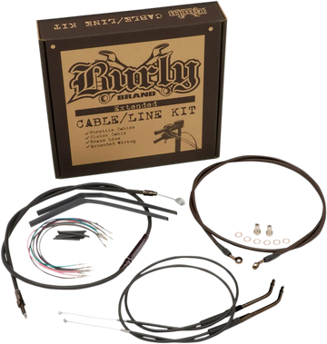 harley davidson sportster 883 iron xl [BURLY BRAND] – Jail Bar Kabelsatz - 0