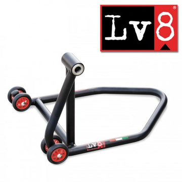 Ducati 1098 / 1198 / 1199 / Diavel / Multistrada 1200 / Streetfighter – Montageständer hinten mit passender Aufnahme