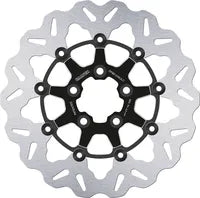Harley-Davidson XL 883 C Sportster Custom [2010] - Floating Wave Brake Disc - Surface: Red, Silver, Stainless Steel - Image 7
