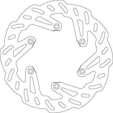 KAWASAKI KX 500 [1989-2004] - Rear brake disc
