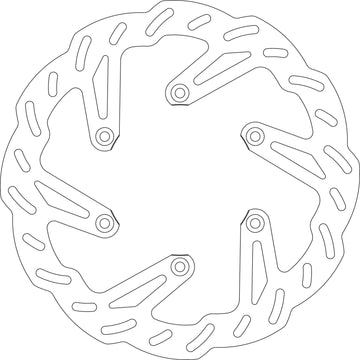 GAS GAS EC 125 [2002-2016] - Bremsscheibe Vorne