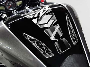 YAMAHA YZF 1000 R THUNDERACE [2002] – Wings Tankprotektor – Silber