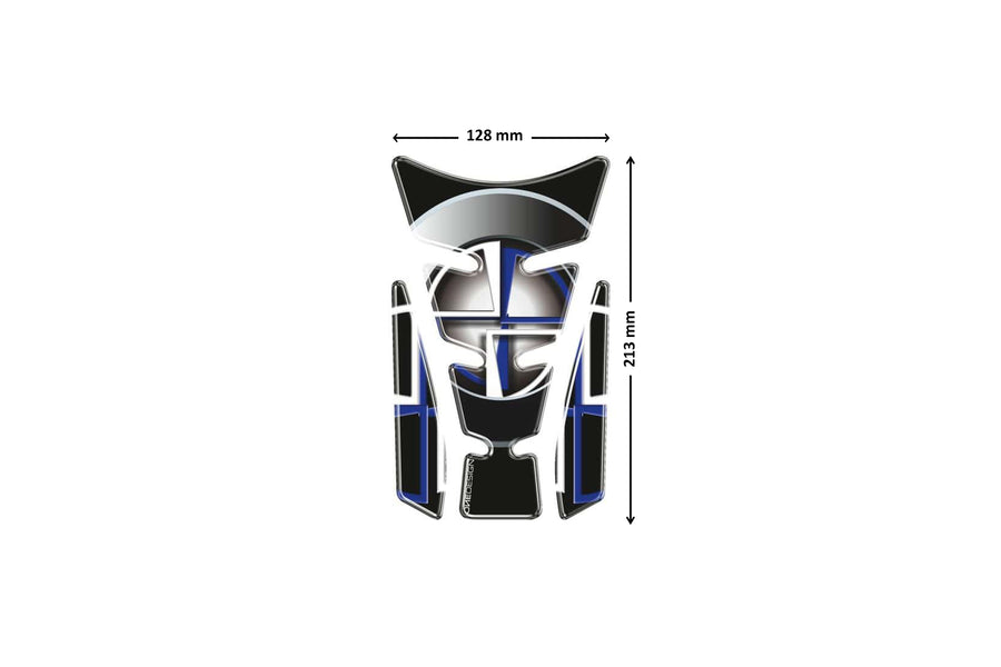 HONDA XL 600 V TRANSALP [1999] – Wings tank protector – silver