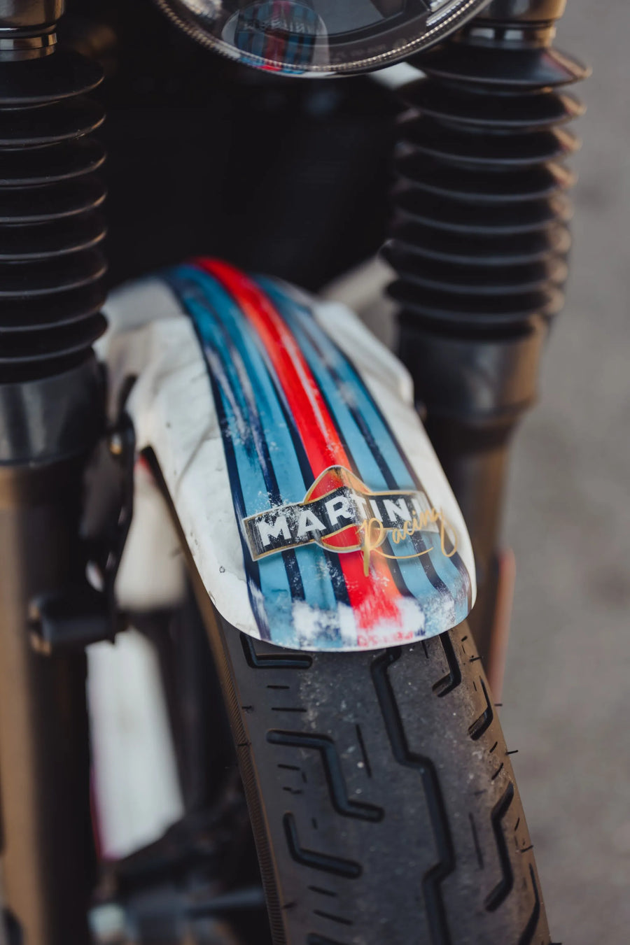 harley davidson nightster 975 special [CULT WERK] – front wheel mudguard old school