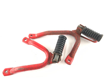Yamaha XT 350 55V [1987] - Passenger footrests with holder set - 0
