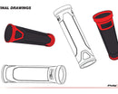 KAWASAKI Z 125 [2025] – Revving Grips – Titanium-17