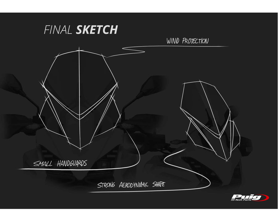 MOTO MORINI X-CAPE 700 [2024] – Touring Screen – Transparent