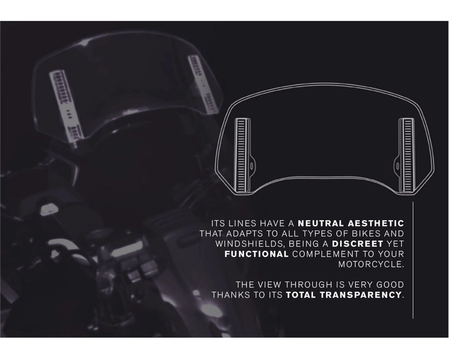 KTM 890 SMT [2025] – Spoiler disc 2.0 attached with screws – Transparent