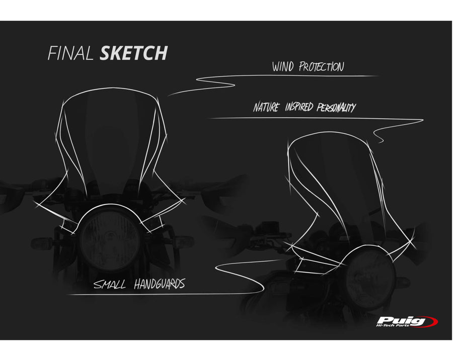 ROYAL ENFIELD HIMALAYAN 410 [2020] – Tourenscheibe – Transparent