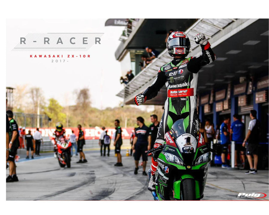 KAWASAKI ZX-10RR NINJA PERFORMANCE [2018] – R-Racer Scheibe – Schwarz