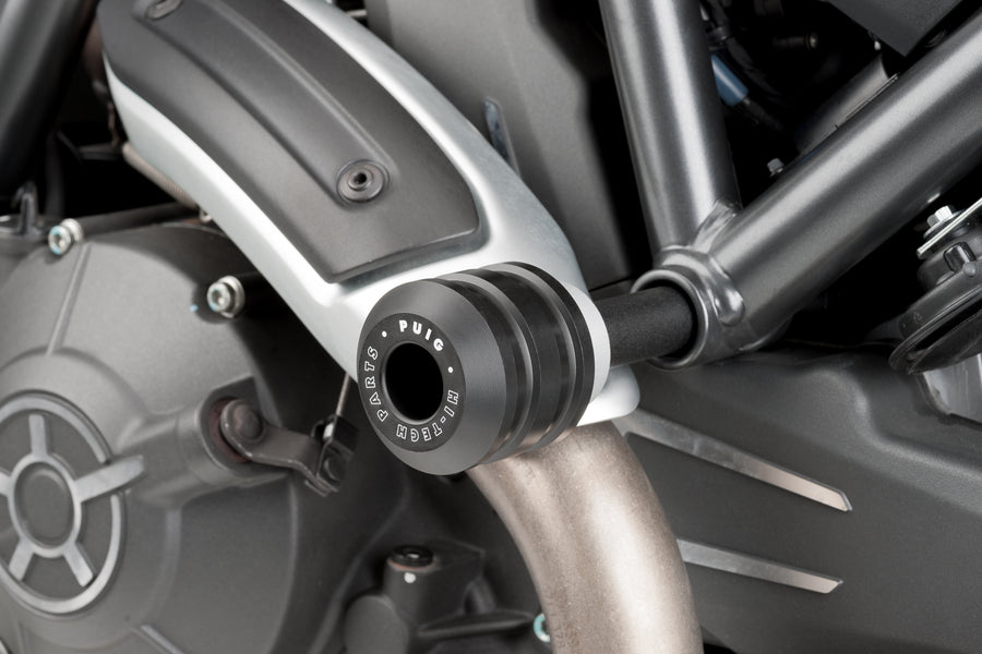 DUCATI SCRAMBLER URBAN MOTARD [2025] – Sturzpads Vintage – Schwarz