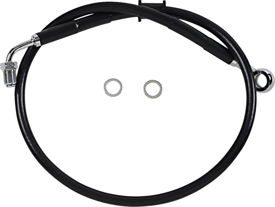harley-davidson street bob [DRAG SPECIALTIES] - stainless steel brake line kit
