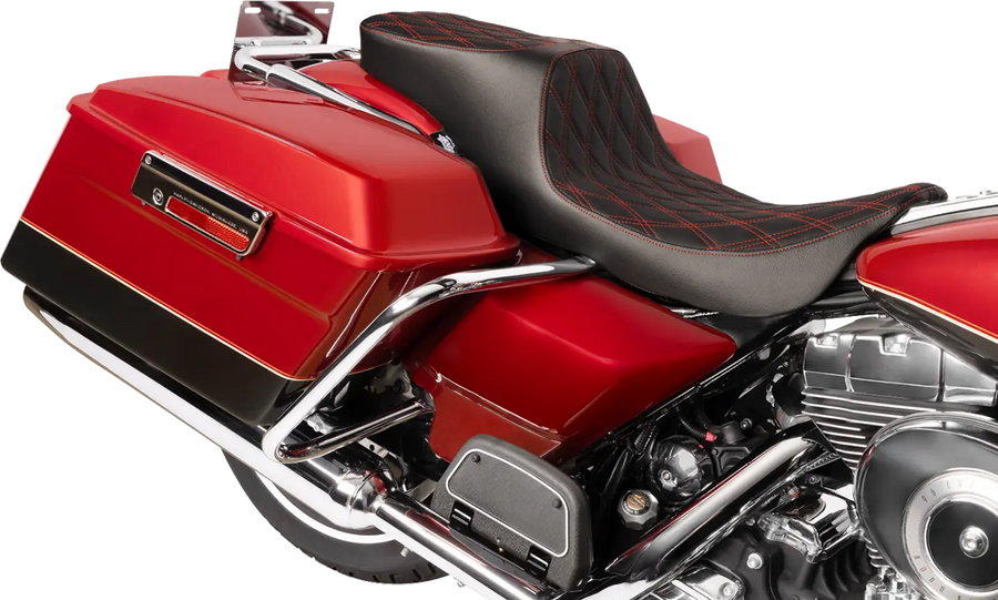 harley davidson flhr [DRAG SPECIALTIES] – Performance Predator-Doppelsitzbank