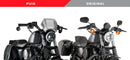 HARLEY DAVIDSON SPORTSTER 883 IRON XL 883 N [2012] – ALU Frontplatte – Silber-6