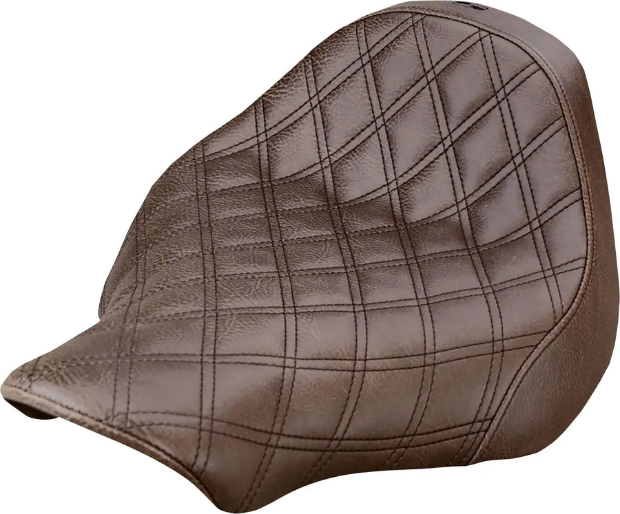 harley davidson flfb [SADDLEMEN] – Renegade Lattice Stitch Solo Sitz