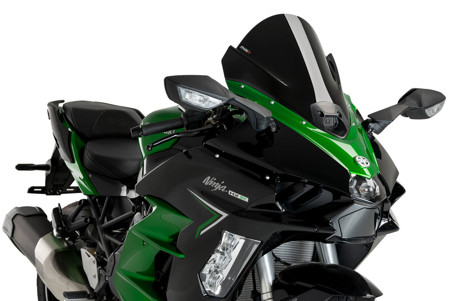 KAWASAKI NINJA H2 SX SE [2025] – Z-Racing Scheibe – Schwarz