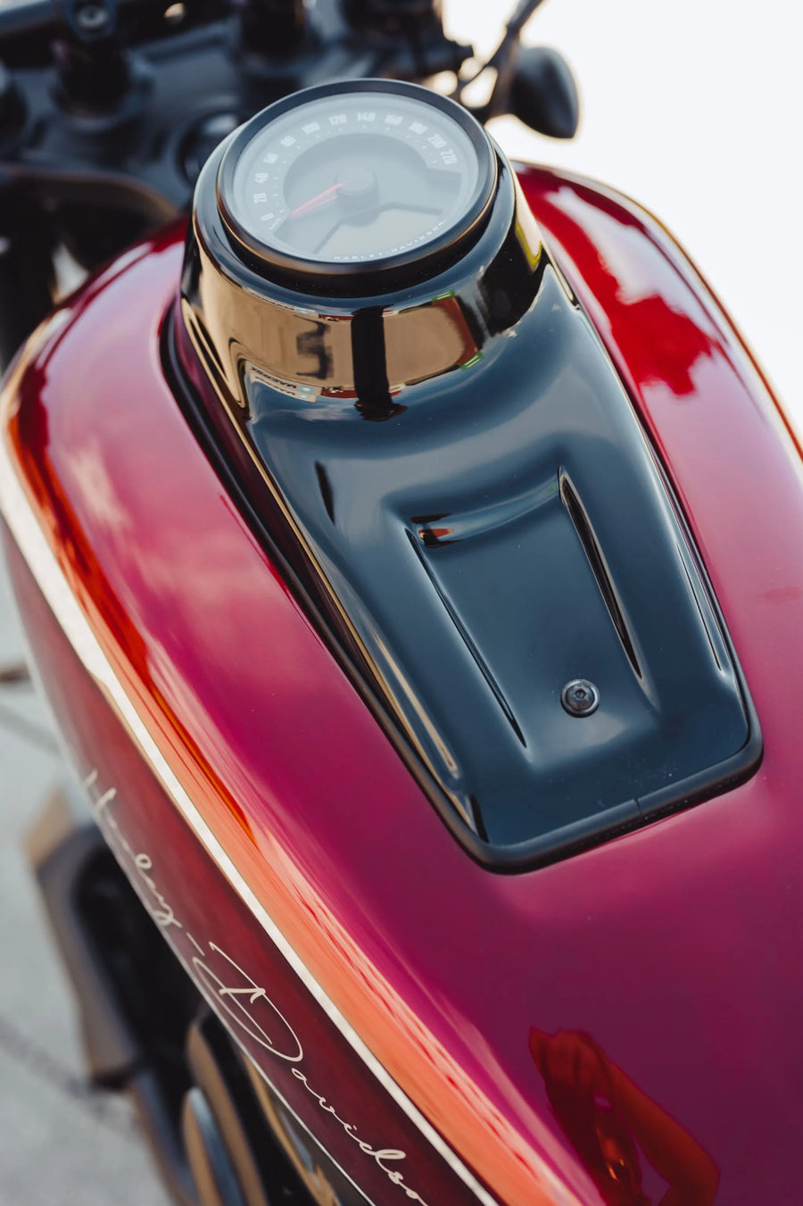 harley davidson nightster [CULT WERK] – Dash Cover für Harley
