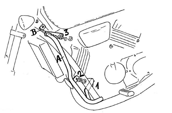 Honda VF 750 C [1993-2000] - Motorschutzbügel