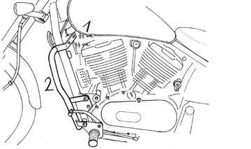 Kawasaki VN 800 [1995-2000] - motor protection bar - 0