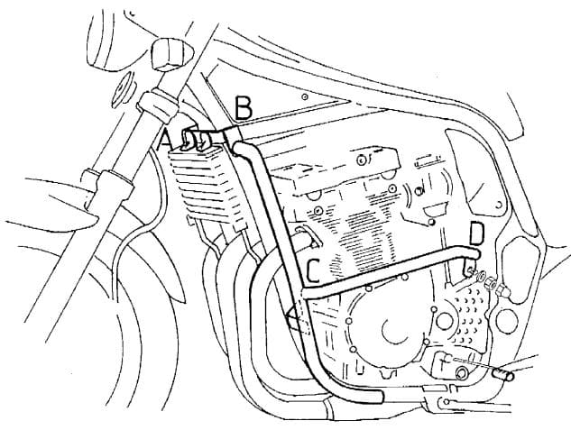 Suzuki GSF 600 S [1996-1999] - Motorschutzbügel