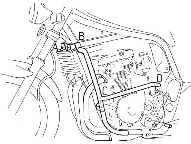Suzuki GSF 600 S [1996-1999] - Motorschutzbügel
