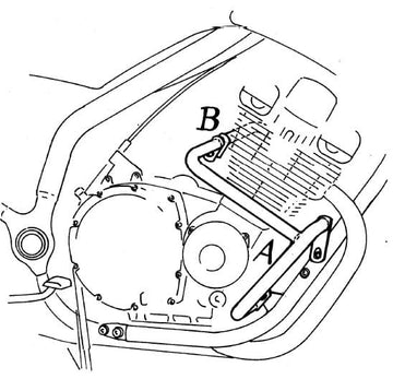 Yamaha XJ 900 S Diversion [1994-2003] - Motor protection bar - 0