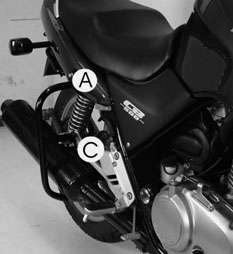 Honda CB 500 [1993-1997] - Heckschutzbügel schwarz