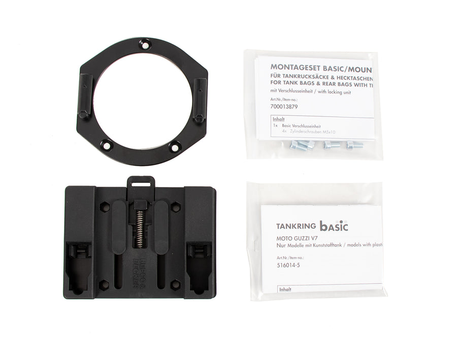 Moto Guzzi V 7 Café Classic [2008-2014] - Tankring Basic inkl. Gegenstück Tankrucksack