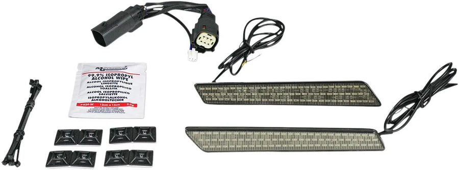harley davidson touring [CUSTOM DYNAMICS] – lighting for side case closure