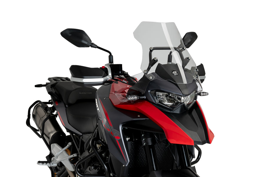 QJ SRT 700X ON ROAD [2025] – Wind deflector extended – transparent