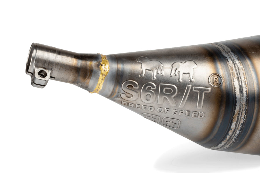 Aprilia SX Factory 50 2T - Exhaust 80-90 Black / Turquoise