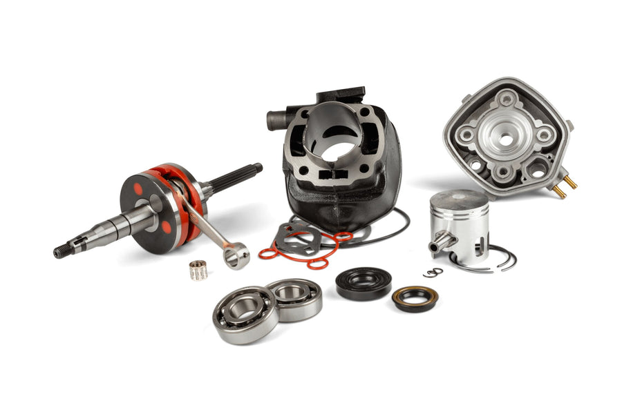 MBK Nitro Naked 50 2T LC [2014–] - Zylinderkit und Kurbelwelle 70 Grauguss LC