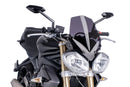 TRIUMPH STREET TRIPLE 675 RX [2016] - New Generation Sport Windshield | Heavily toned | PUIG 5658F