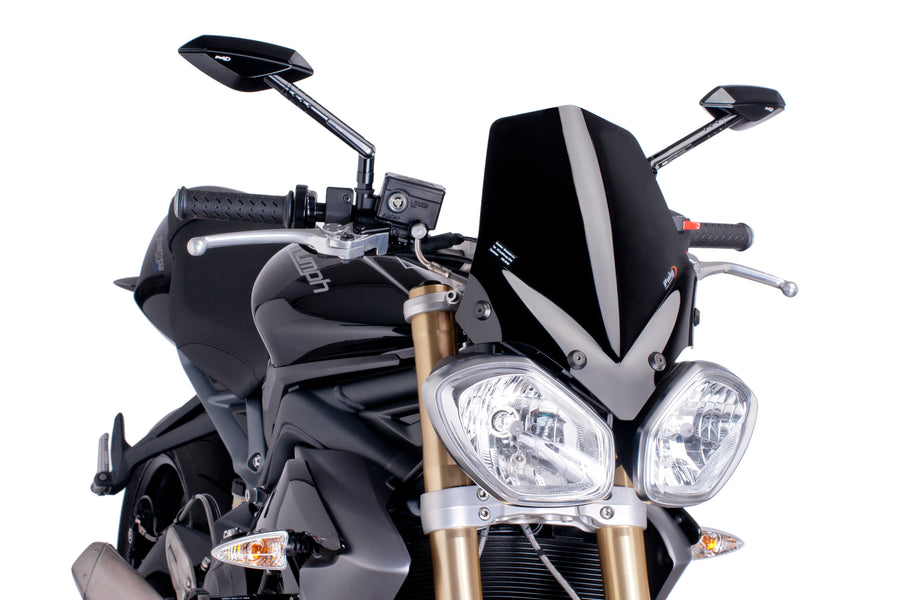 TRIUMPH STREET TRIPLE 675 RX [2016] – New Generation Sport – Transparent