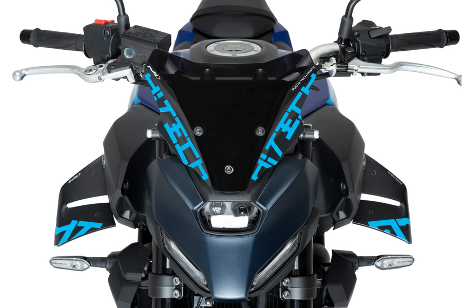 YAMAHA MT-07 Y-AMT [2025] – D12 Spoiler – Mattschwarz