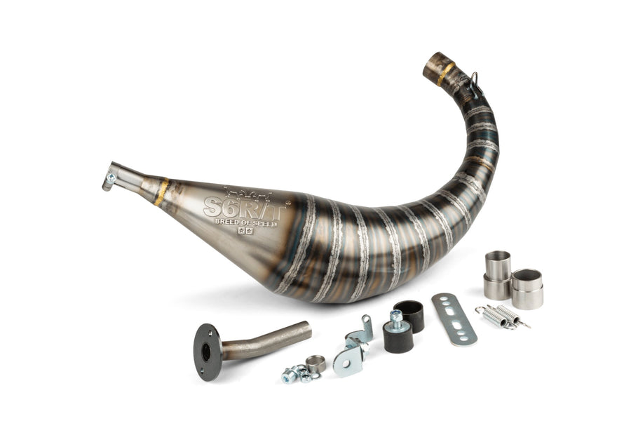 Fantic XM 50 2T - Auspuff R/T 70 - 80 Orange