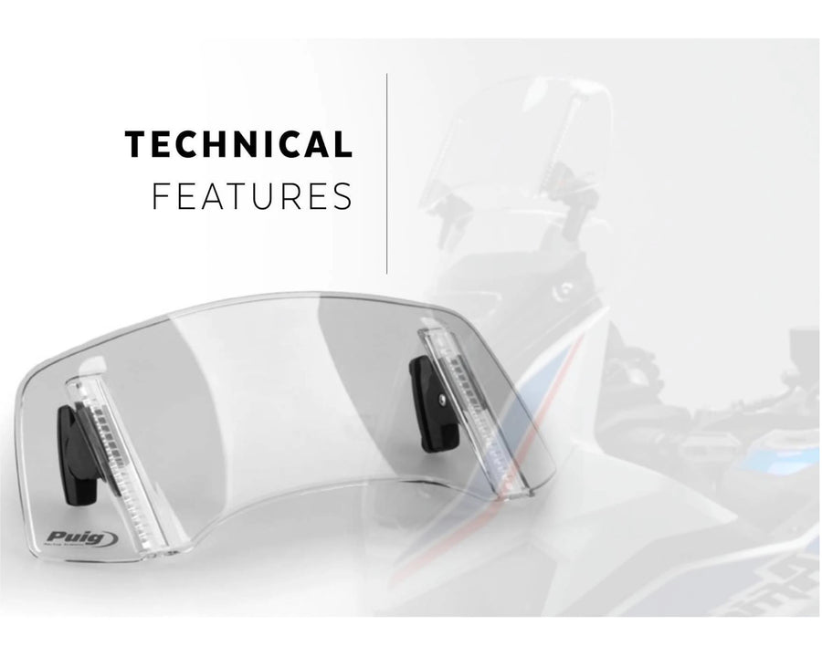 KTM 890 SMT [2025] – Spoiler disc 2.0 attached with screws – Transparent