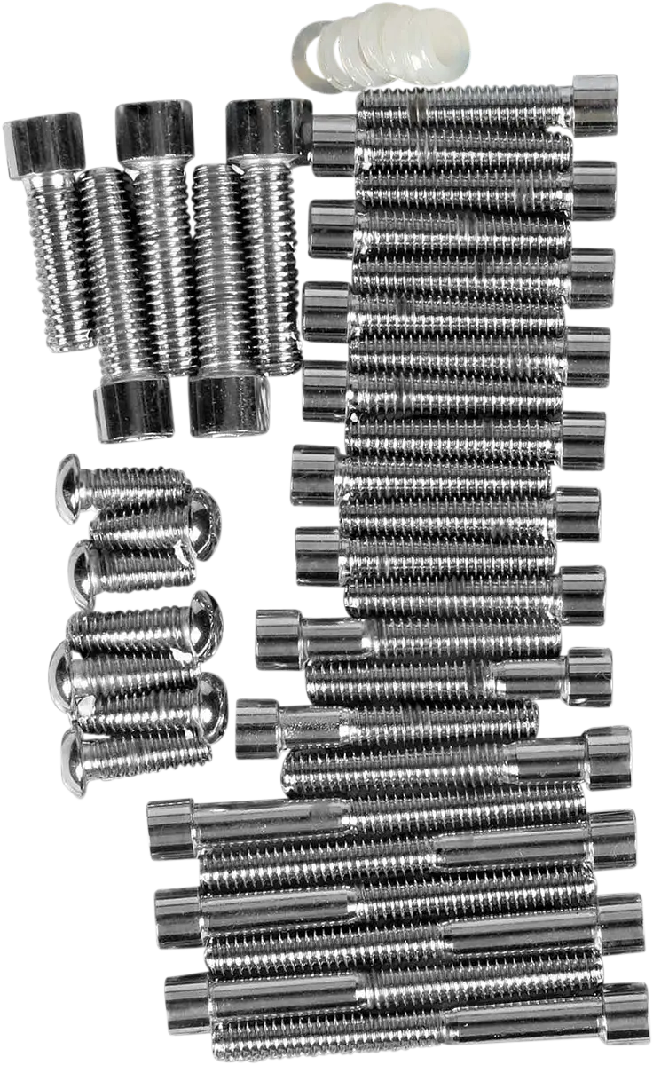 harley-davidson low rider s [DRAG SPECIALTIES] – Satz Schrauben für Nockenwellen-/Primär-/Getriebeabdeckung