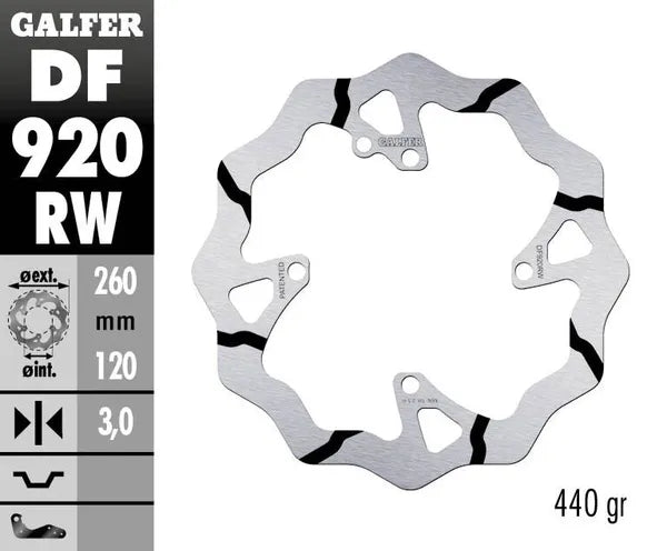Sherco SE 250 [2014] - Wave® brake disc – picture 4