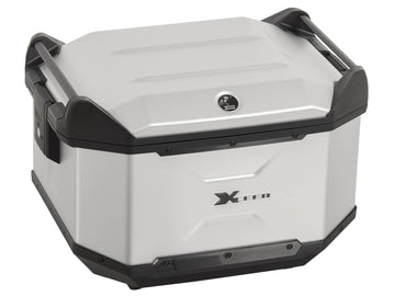 Topcase [Hepco & Becker] - Xceed 45 L - silber – für Topcaseträger