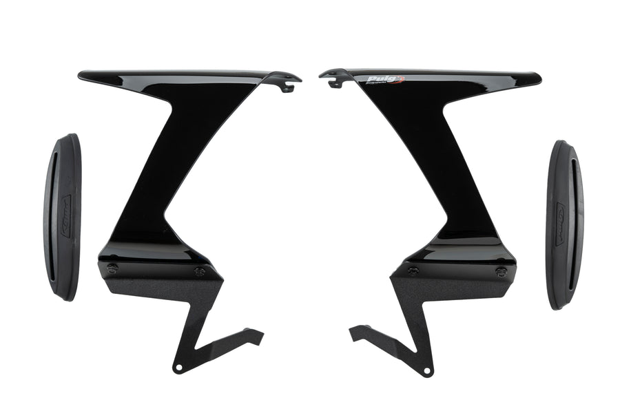 KAWASAKI ZX-6R NINJA [2025] – Race Side Spoiler – Schwarz
