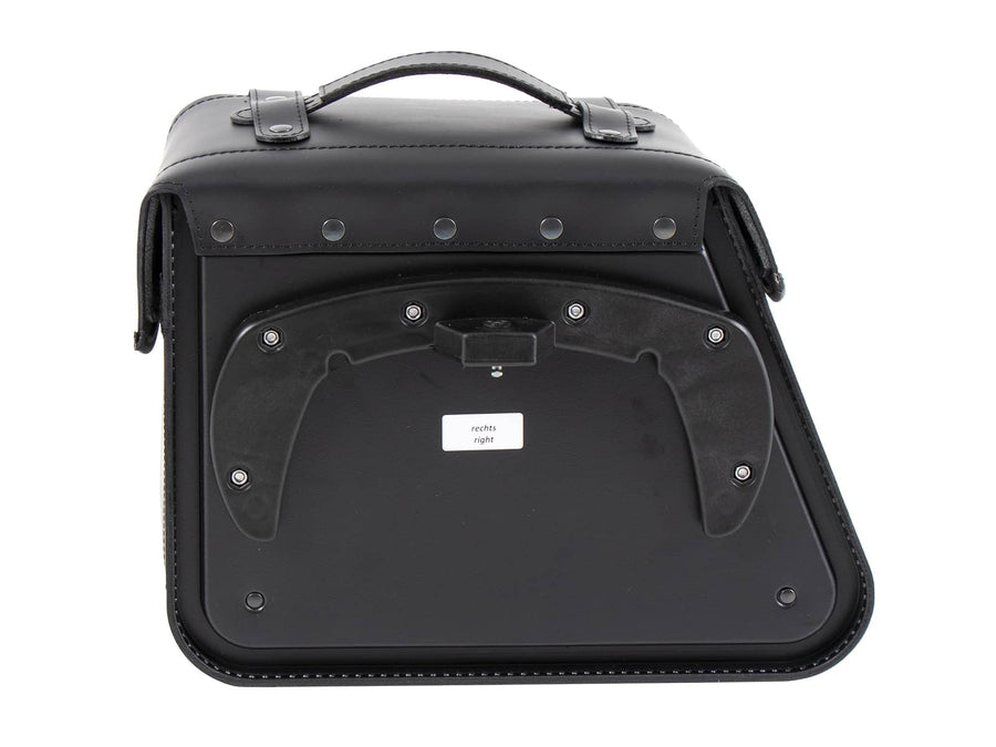 Motorcycle bag [Hepco & Becker] - Rugged side bag right brown C-Bow – C-Bow