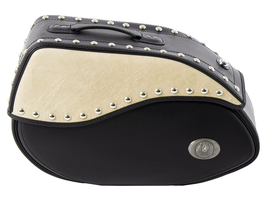 Hepco & Becker [Hepco & Becker] - Ledereinzeltasche Ivory links
