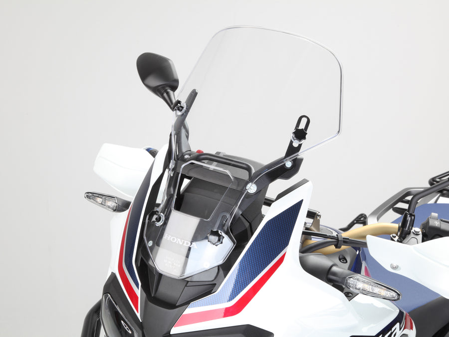 Honda CRF 1000 L Africa Twin (auch DCT) (SD04) 2015-2016 und (SD06) 2017-2019 [2015-2016] - Scheibe-Höhenverstellung (30 – 80 mm), schwarz